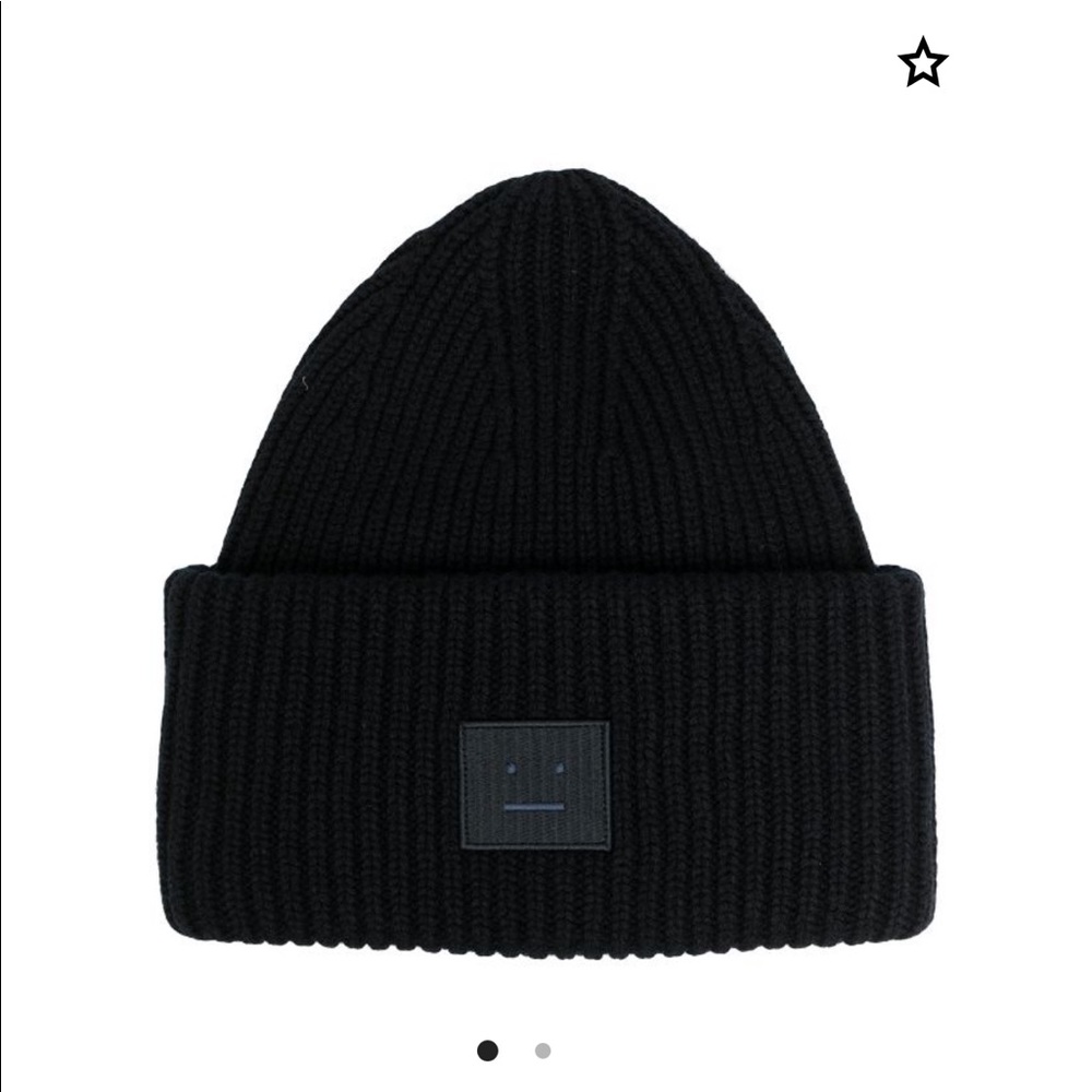 Acne Studios Ribbed Beanie